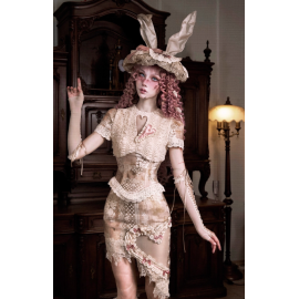 Cupid's Poetry Box Short Sleeve Top by Blood Supply (BSY161TP)